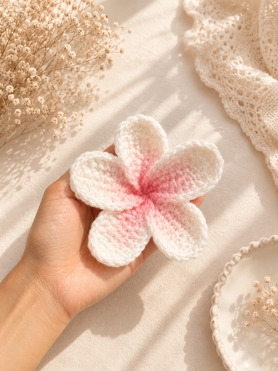 Plumeria Hairclip