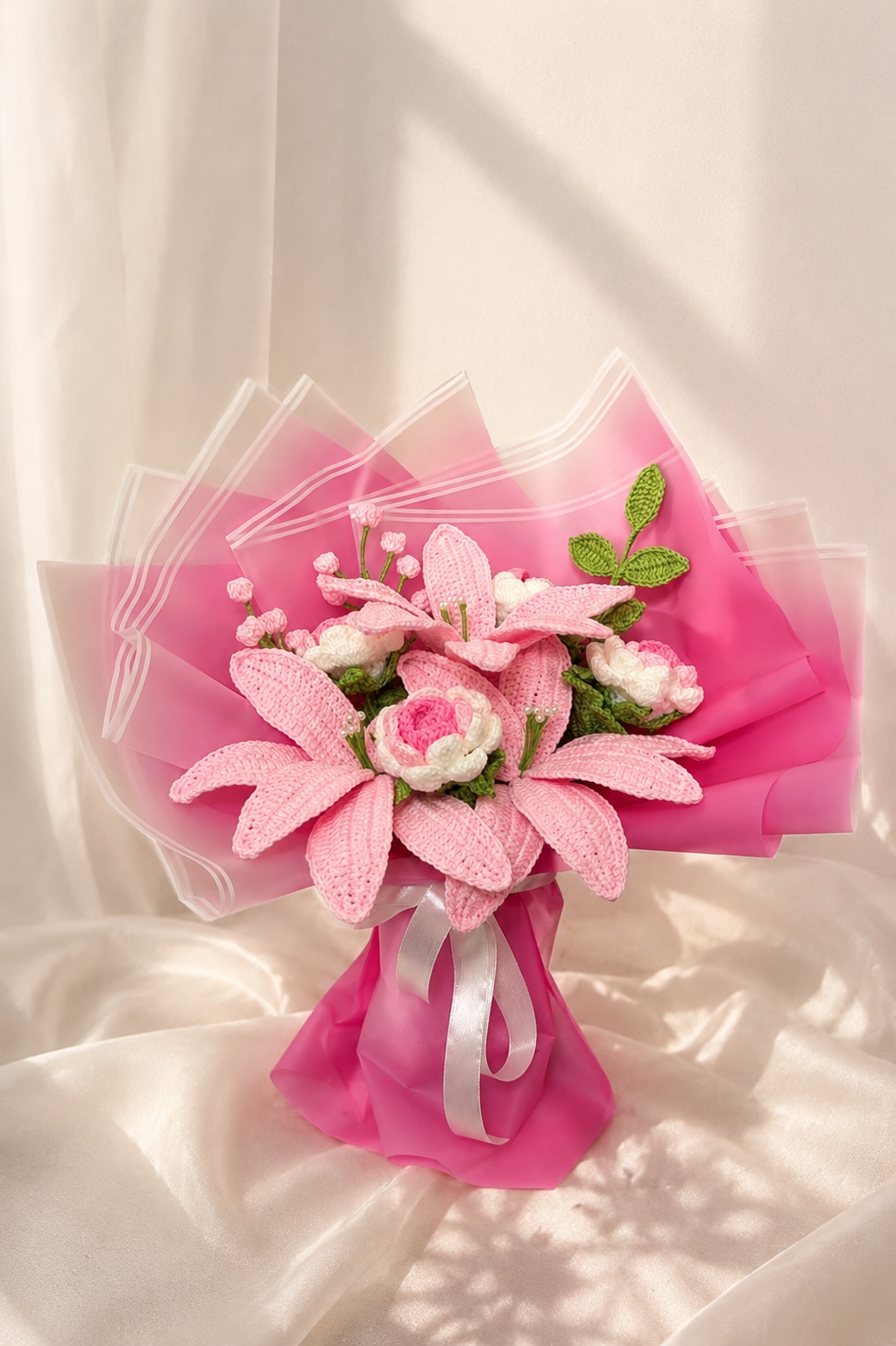sakura blush bouquet