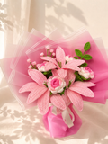 sakura blush bouquet