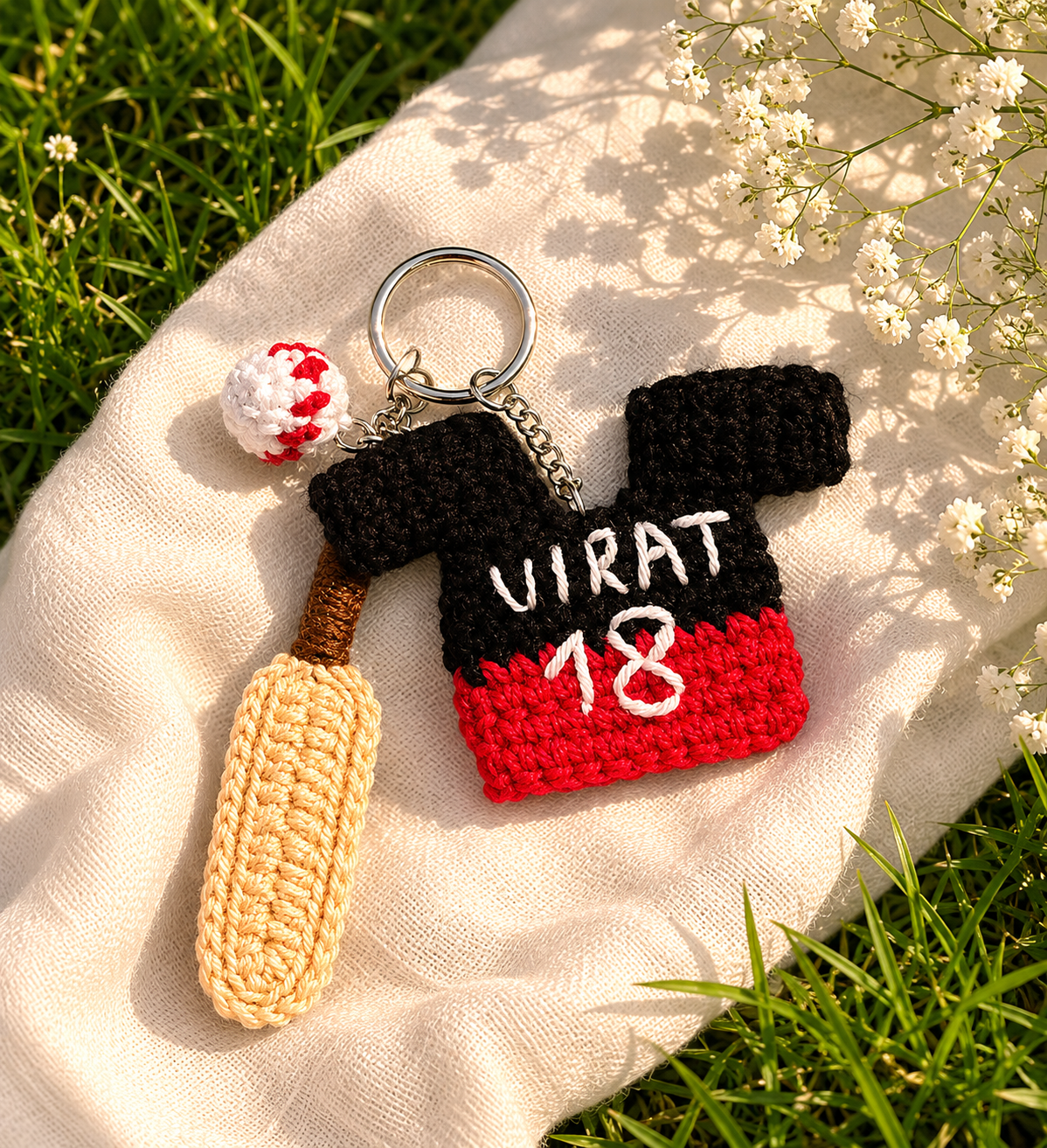 King kohli keychain