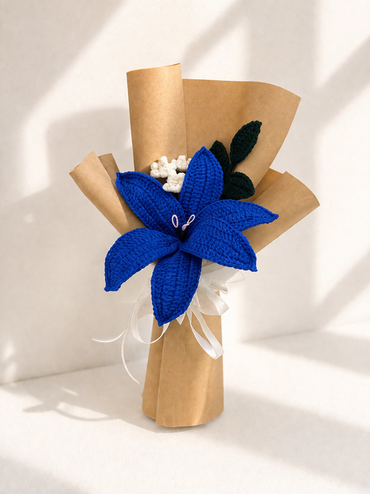 Majestic blue bouquet