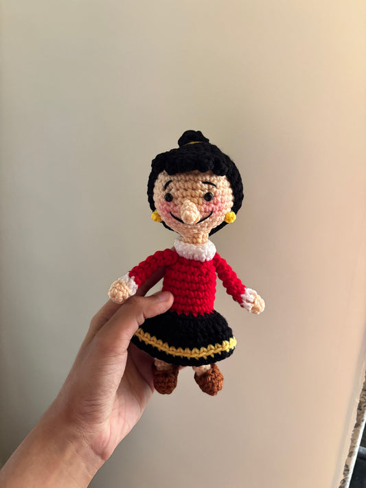 Olive Oyl Amigurumi